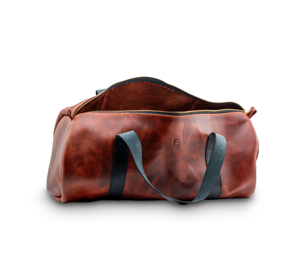 The Duffle — Leather Weekender