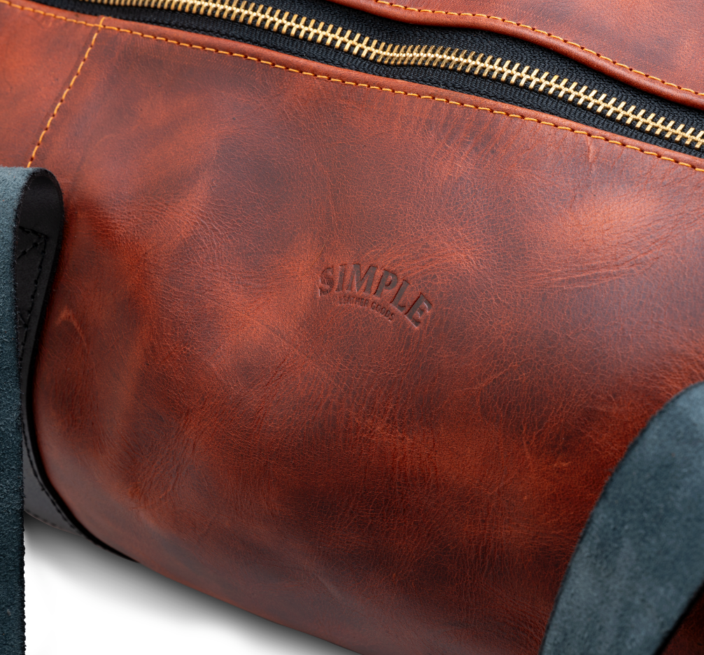 The Duffle — Leather Weekender