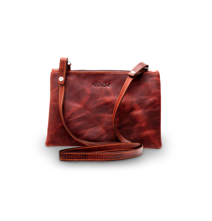 The Crossbody – SIMPLE Leather Goods The Crossbody – SIMPLE Leather Goods