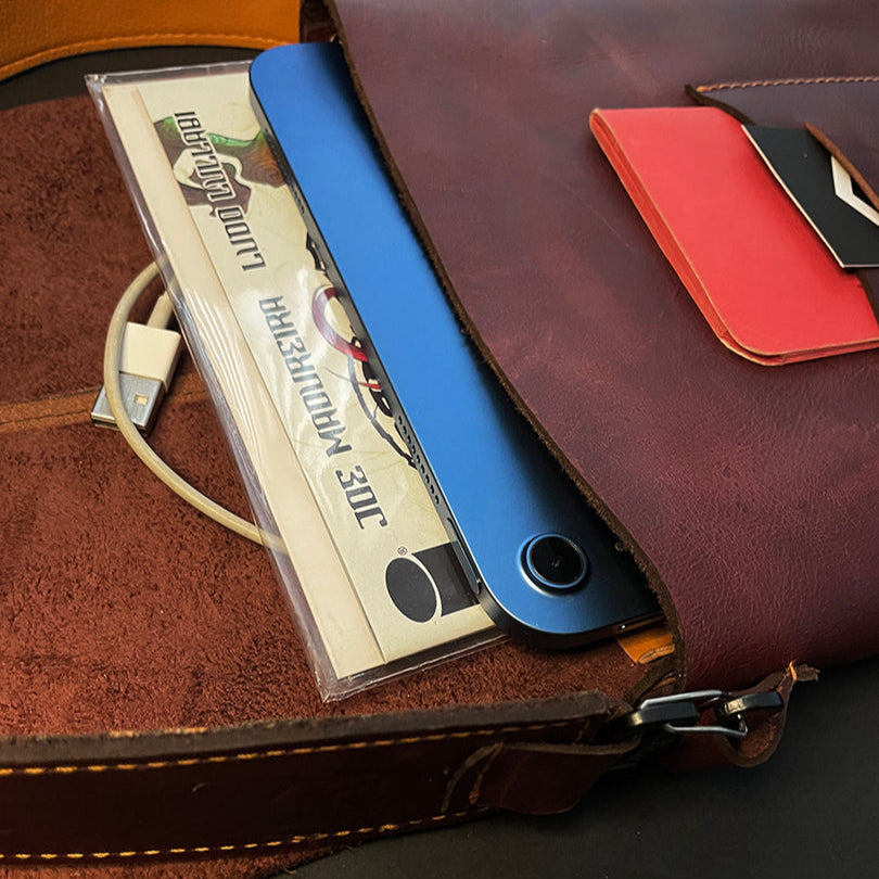 The Satchel — Leather Crossbody