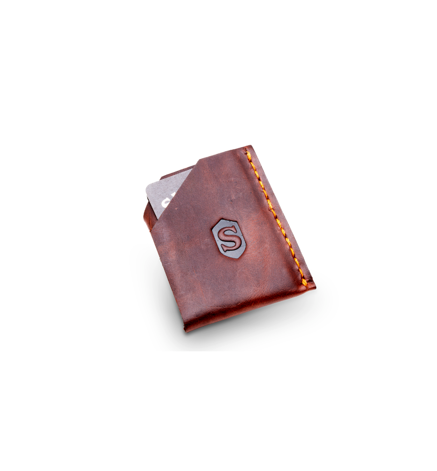 The Half — Leather Cardholder
