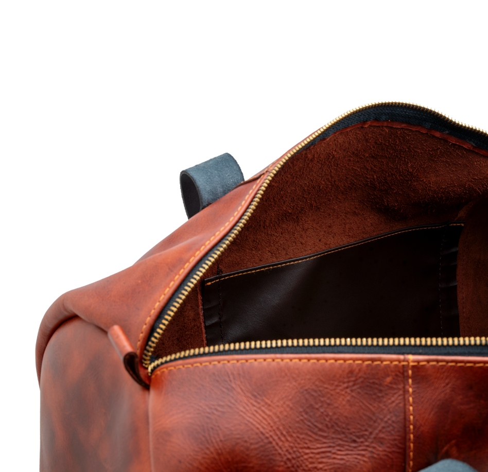 The Duffle — Leather Weekender