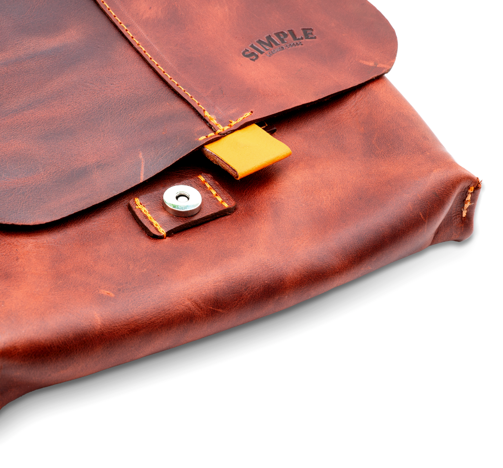 The Satchel — Leather Crossbody