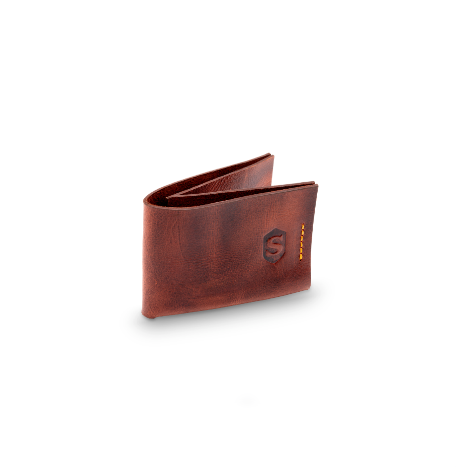 The Slim — Leather Bifold Wallet