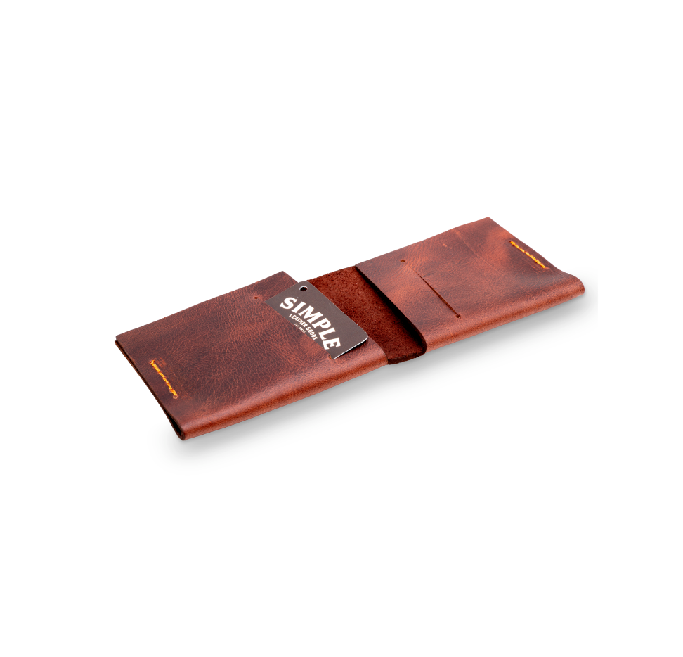 The Slim — Leather Bifold Wallet