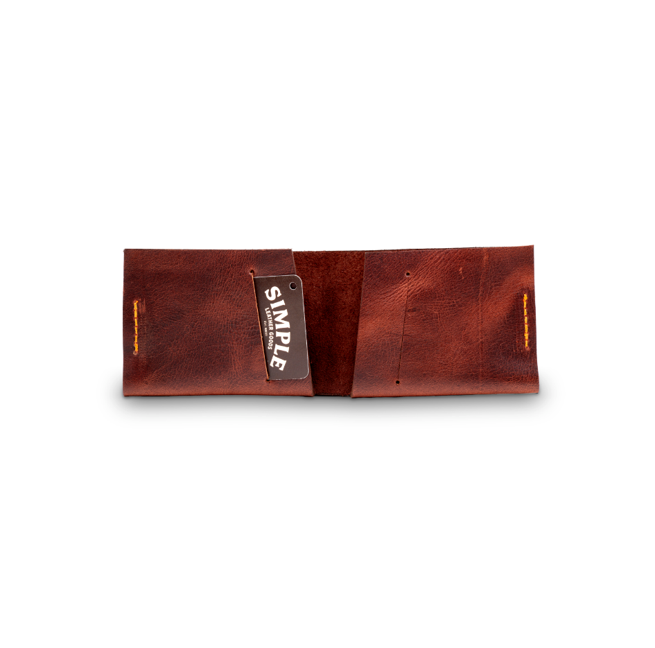 The Slim — Leather Bifold Wallet